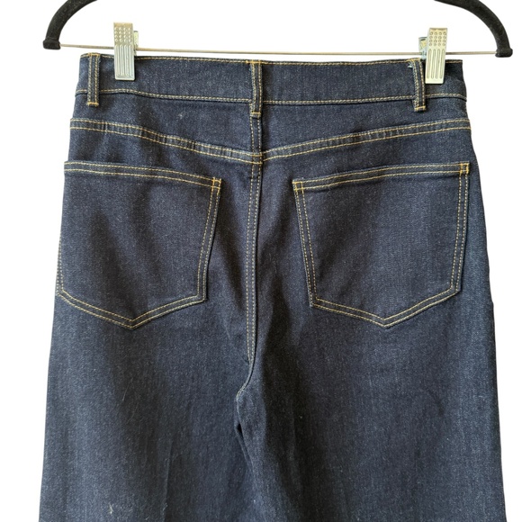 J MCLAUGHLIN LOWDEN WIDE LEG JEANS HIGH WAIST PREPPY MODERN WEEKEND NWT 4 - Picture 5 of 11